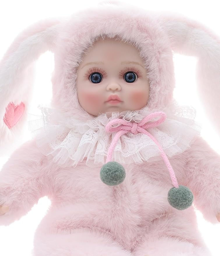 Baby Dolls, 15 Inch Realistic Soft Body Baby Doll Real Life Baby Dolls with Accessories, for 3+ Year Old Girls, Pretend Play, Collection, Gift-Ready (Light Pink)