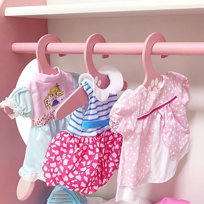 12 Pcs Set Handmade Baby Doll Clothes Dress Outfits Costumes for 12 13 14 15 inch Doll，Doll Hat Umbrella Mirror Comb Girl Christmas Birthday Gift for Little Girl