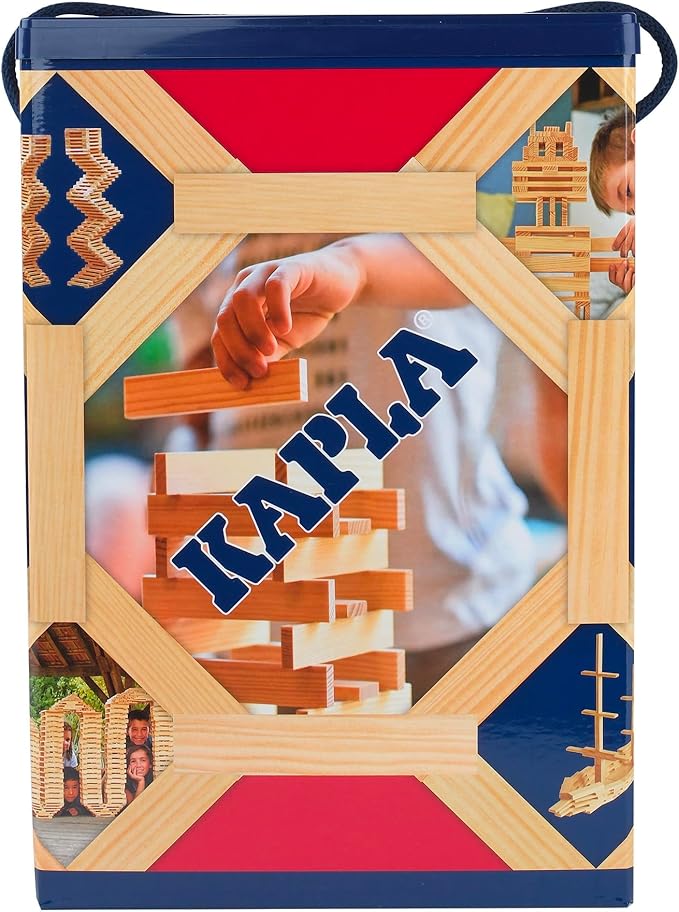 KAPLA Wooden Construction kit 200 Bricks