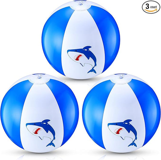 12 Inch Inflatable Beach Balls for Kids Birthday Party Favor Decorations Pool Toy PVC Beach Ball