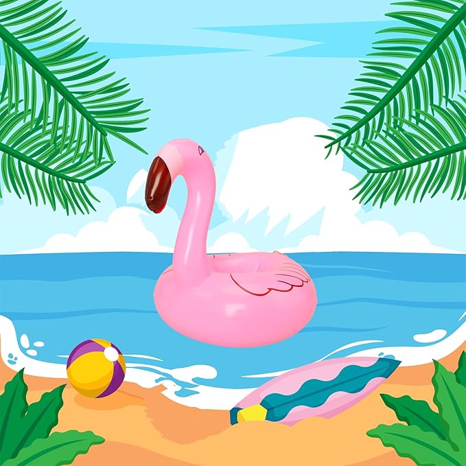 ENOCHT 46 Pcs Doll Pool Playset, Doll Pool with Slide Accessories Includes Mermaid Swimsuit, Beach Umbrella, Chair, Towel, Drink, Swimming Ring and Others Accessories fit for 11.5 inch Girl Dolls