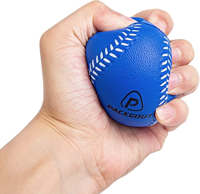 PACKGOUT Soft Foam Baseballs for Kids & Teenagers - Practice & Replacement Balls