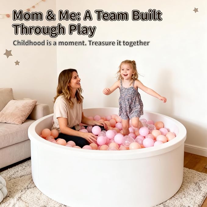 STARBOLO Ball Pit Balls for Toddlers Phthalate Free BPA Free Non-Toxic Crush Proof Play Balls for Toddlers Kids Pool Playhouse Pack of 100 200 500