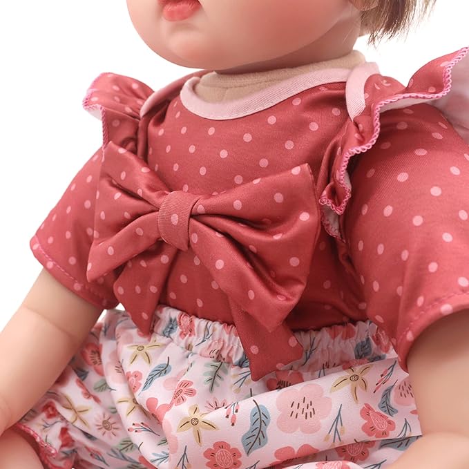 Reborn Doll Clothes for 20-22 Inch Dolls, 3-packs 20 Inch Doll Clothes Accessories with Coat, Headband Socks