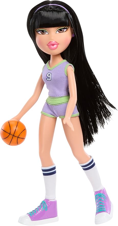 Bratz Play Sportz Jade Fashion Doll with Accessories, Basketball
