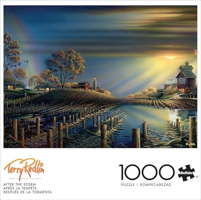 Buffalo Games - Terry Redlin - After The Storm - 1000 Piece Jigsaw Puzzle for Adults -Challenging Puzzle Perfect for Game Nights - Finished Size is 26.75 x 19.75