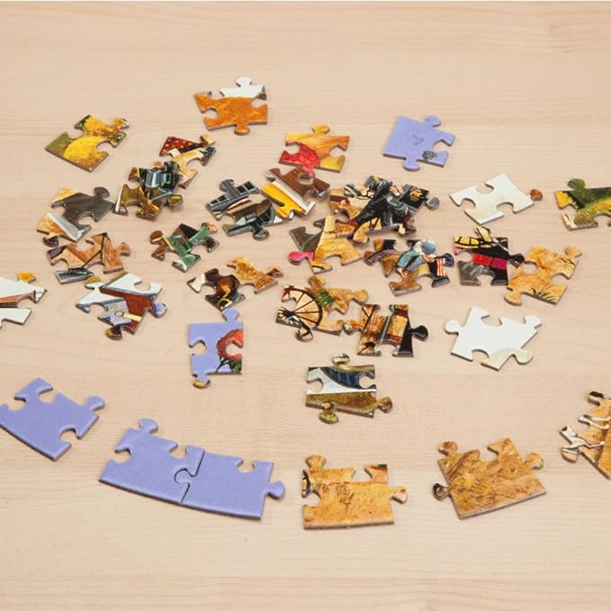 Bits and Pieces - 1000 Piece Round Puzzle - Ninety Nine Butterflies, Flowers and Butterflies - - 1000 pc Jigsaw