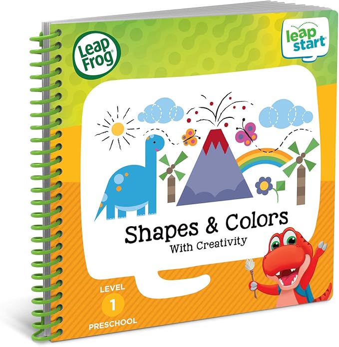 LeapFrog LeapStart Preschool Activity Book: Shapes and Colors and Creativity