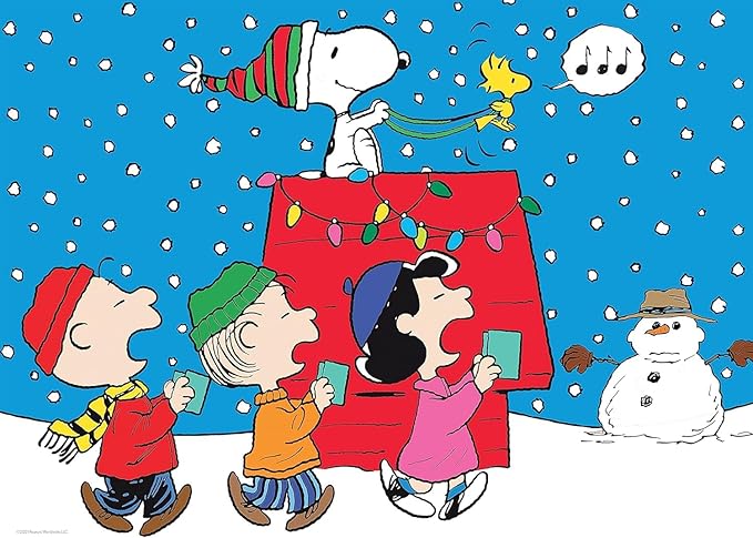 Ceaco - Peanuts - Holiday - Snoopy and The Singers - 100 Piece Jigsaw Puzzle