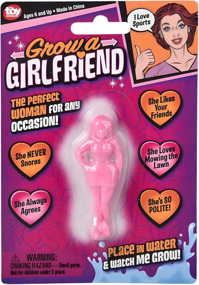 2.7 Inch Grow A Girlfriend – 12 Count Display