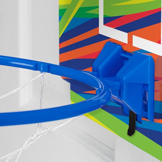 Nerf Nerfoop - The Classic Mini Foam Basketball and Hoop - Hooks On Doors - Indoor and Outdoor Play - A Favorite Since 1972