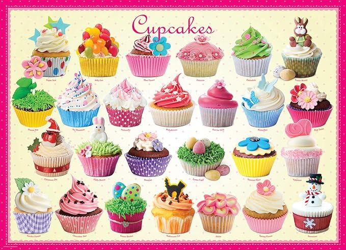 Cupcakes Puzzle, 300-Piece