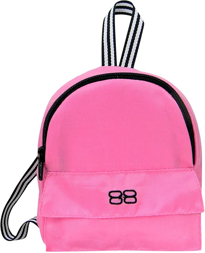 Sophia's 8 Piece Beach Day Backpack with Accessories and Treats Set for 18'' Dolls, Pink