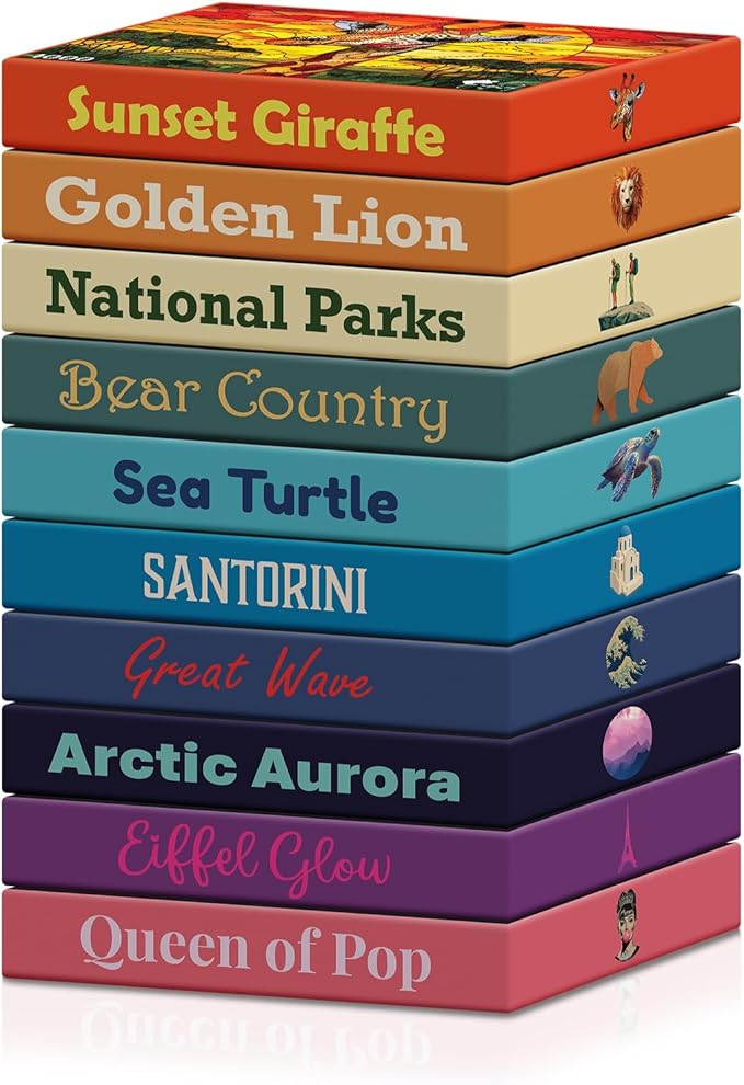National Parks (#9) – 1000 Piece Jigsaw Puzzle for Adults | Premium European Blue Board | Satin Low-Glare Finish | Ribbon Cut | Bonus Poster | Display-Worthy Box | Printed in USA | Final Piece Puzzles