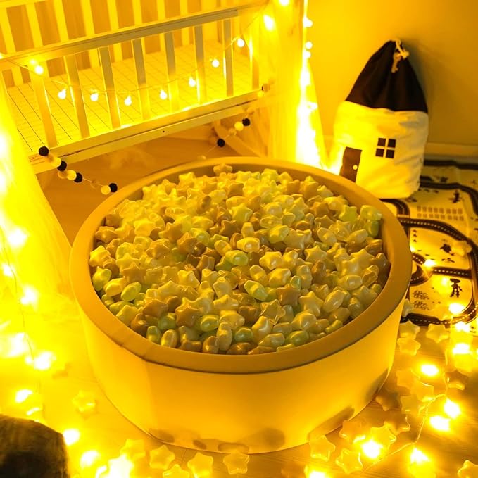 GOGOSO Ball Pit Balls for Toddlers Kids Plastic Balls for Ball-Pit Playpen Pool Baby Play Pastel BPA-Free Non Toxic Play Pastel Crush Proof Bal 50 100 200 500 1000 Count