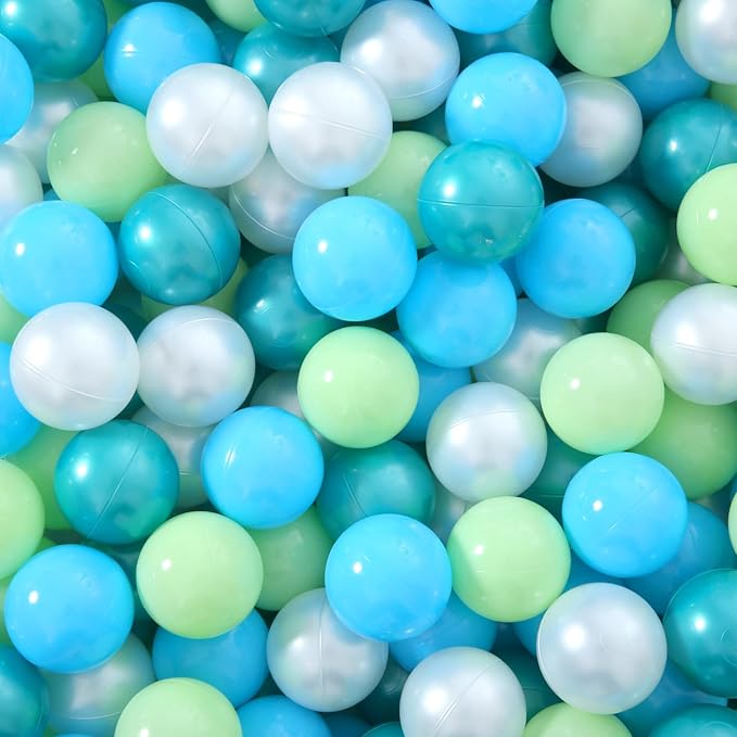 STARBOLO Ball Pit Balls for Toddlers Phthalate Free BPA Free Non-Toxic Crush Proof Play Balls for Toddlers Kids Pool Playhouse Pack of 100 200 500