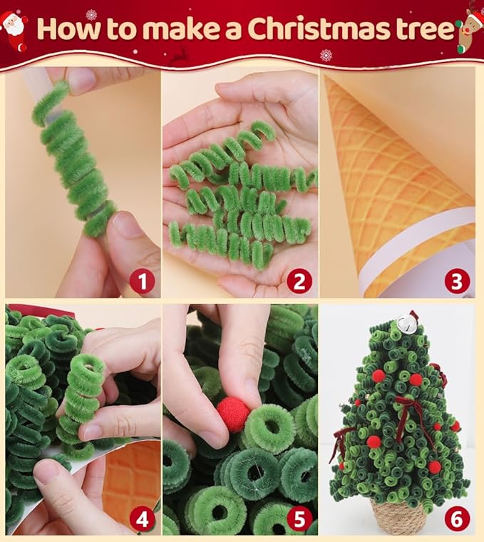 Praisebank Craft Pipe Cleaners for Crafts 400pcs.