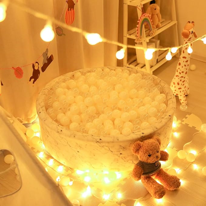 STARBOLO Ball Pit Balls for Toddlers Phthalate Free BPA Free Non-Toxic Crush Proof Play Balls for Toddlers Kids Pool Playhouse Pack of 100 200 500