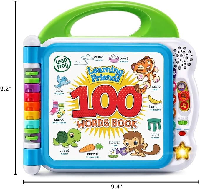 LeapFrog Learning Friends 100 Words Book (Frustration Free Packaging), Green