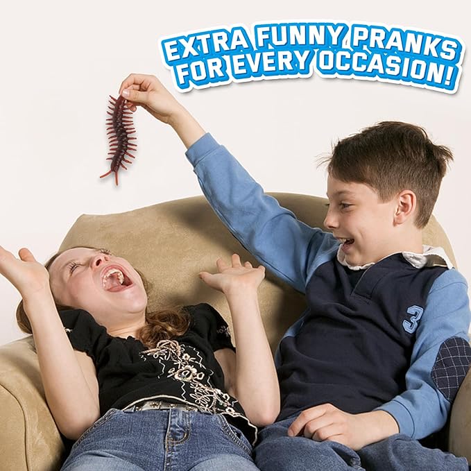 Prank Kit Funny Gag Gifts, Joke Box Ultimate Gift Set, Practical Jokes Perfect Party Favors 30 PCS Pranks for Kids Adults, April Fools Jokes Toys
