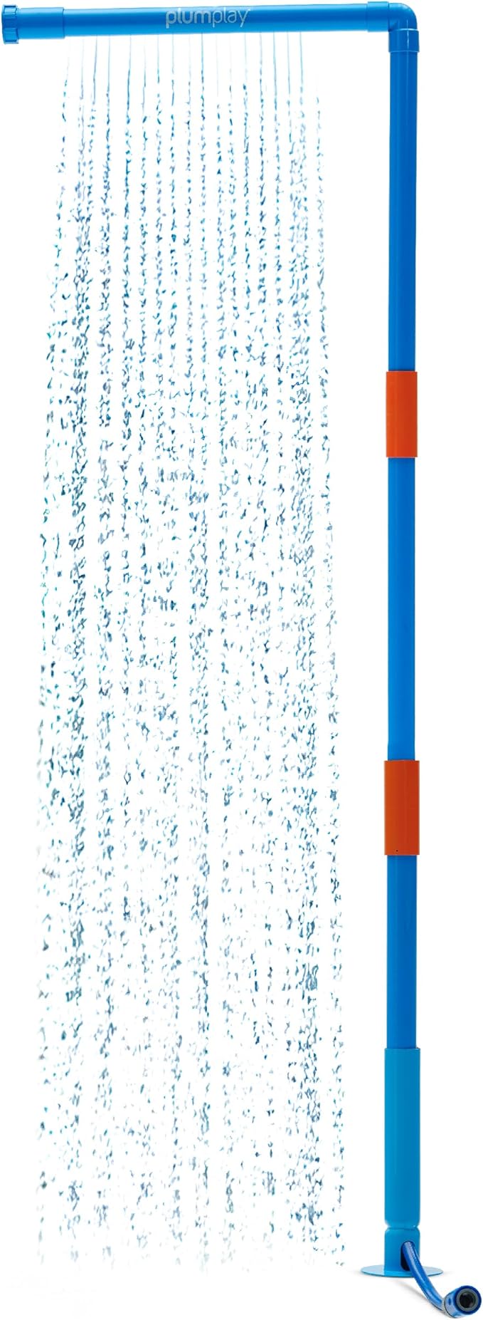 Plum Play Kids Outdoor Water Play Equipment - Rainfall Shower Toys for Kids, Toddler Outdoor Toys, Sturdy Backyard Water Activities, Summer Fun, Backyard Games for Kid, 3+ years and Up (Rain Wall)