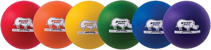 Champion Sports Rhino Skin Super High Bounce Playground Balls