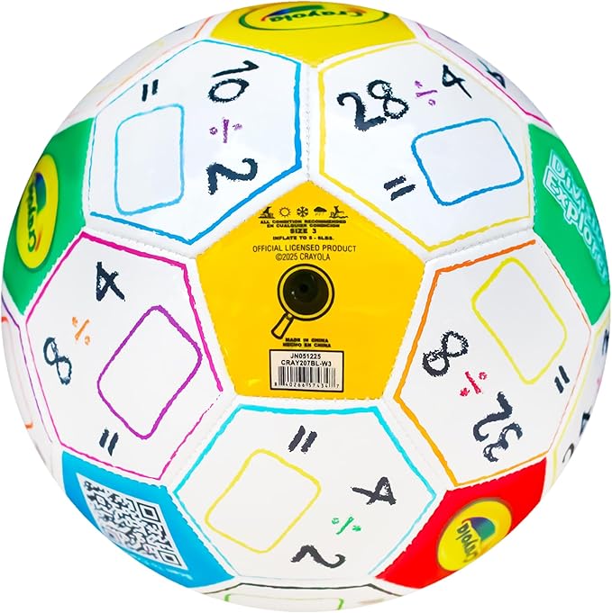Crayola Official Soccer Ball - Unisex Kids - Galaxy Size 3