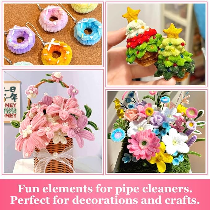 Bundooraking 200pcs Black Pipe Cleaners, Pipe Cleaners Craft, Arts and Crafts, Crafts, Craft Supplies, Art Supplies