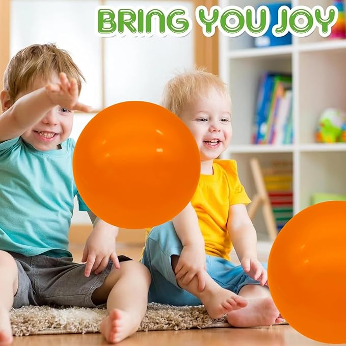 3 Pcs Inflatable Playground Balls 9 Inch Bouncy Balls with Hand Air Pump for Indoor Outdoor Play Balls for Kids