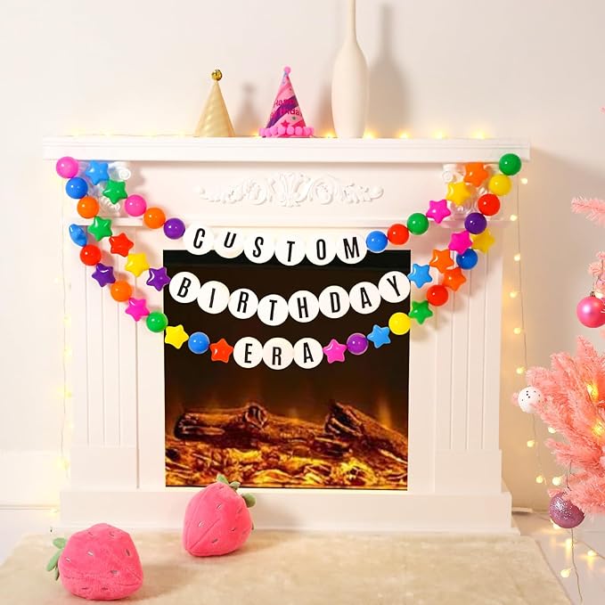 STARBOLO Ball Pit Balls - 500 Bulk Mixed Rainbow Stars Crush Proof Plastic Children's Toy Balls Star Ocean Balls for Birthday Party Christmas Water Toy Indoor Outdoor