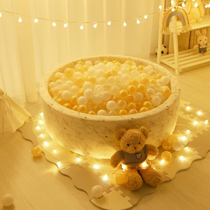 STARBOLO Ball Pit Balls for Toddlers Phthalate Free BPA Free Non-Toxic Crush Proof Play Balls for Toddlers Kids Pool Playhouse Pack of 100 200 500