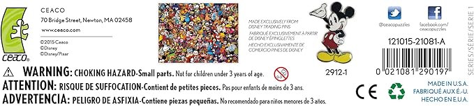 Ceaco - Disney - Photo Magic Pins - 750 Piece Jigsaw Puzzle
