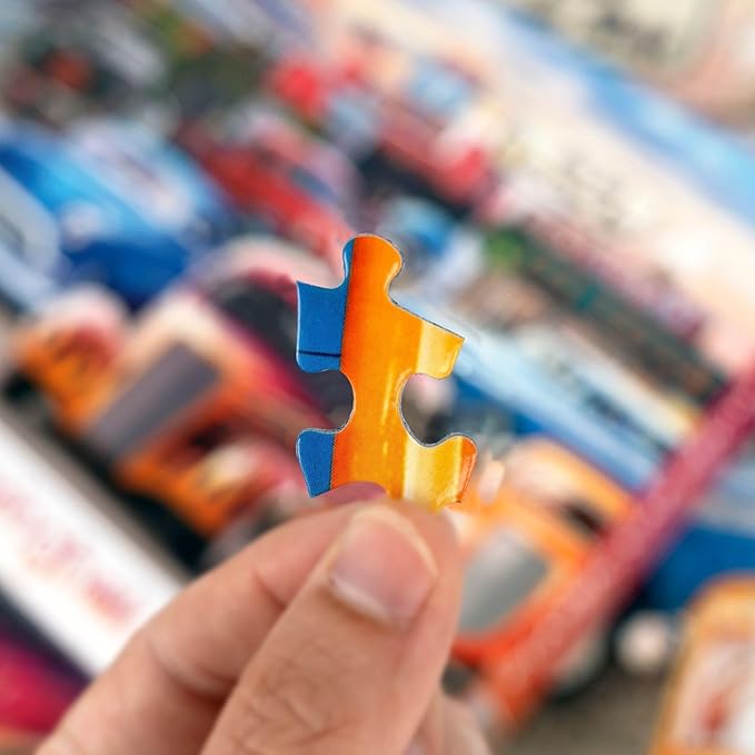 Springbok's Classic Car Show 1000 Piece Puzzle for Adults Showcases Hot Rods and Classic Cars in All Their Colorful Glory. - Made in The USA