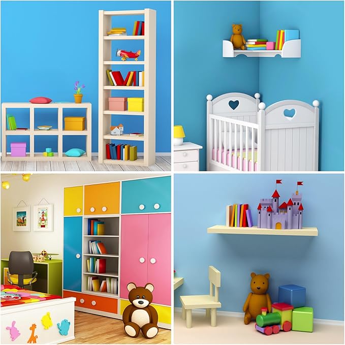 Draupnir 50 Pcs Book Miniatures, 40 Colorful Miniature Books und 10 Miniature White Book, 1:12 Scale Miniatures Books Tiny Christmas for Dollhouse Crafts Bookshelf Decoration