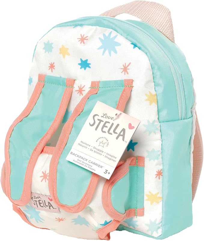 Love, Stella Backpack Carrier Doll Accessory Playset by Manhattan Toy