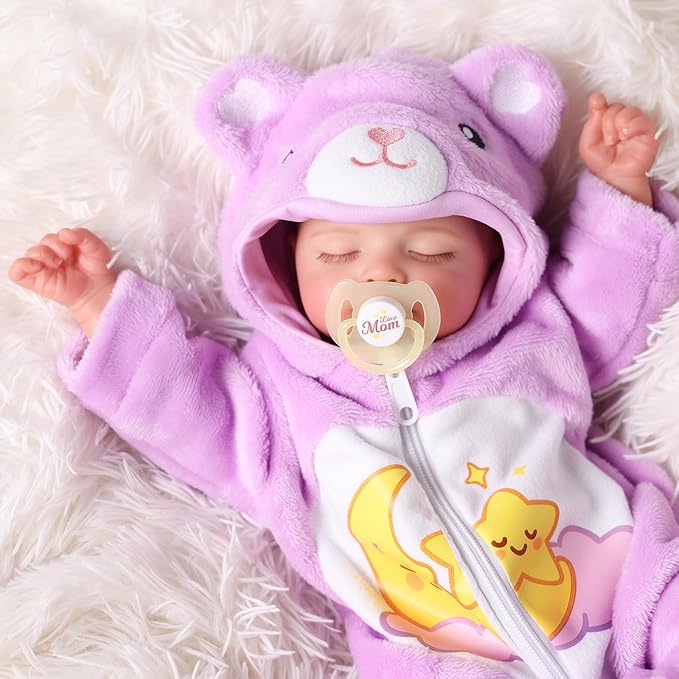 BABESIDE Lifelike Reborn Baby Dolls, 20 Inch Realistic Newborn Baby Doll with Poseable Body, Real Life Baby Dolls with Accessories Gifts for Kids Age 3+ & Collection