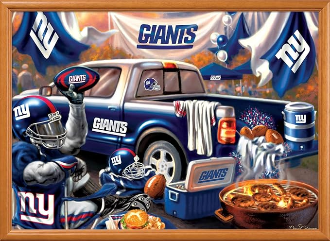 MasterPieces NFL New York Giants 1000 Piece Jigsaw Puzzle - Gameday, Man Cave Decor - Ages 14+
