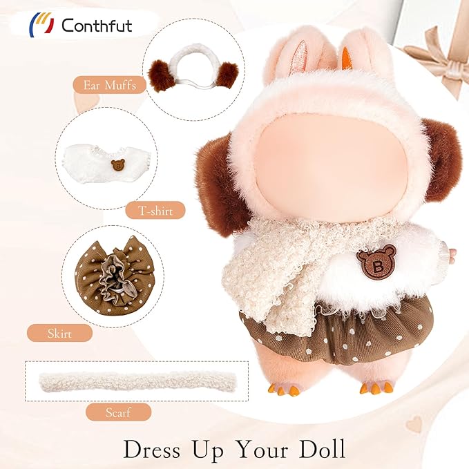 17cm Doll Clothes,Accessories for Dolls,No Doll Included