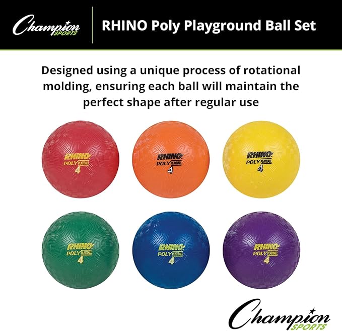 Champion Sports Poly Playground Ball Set