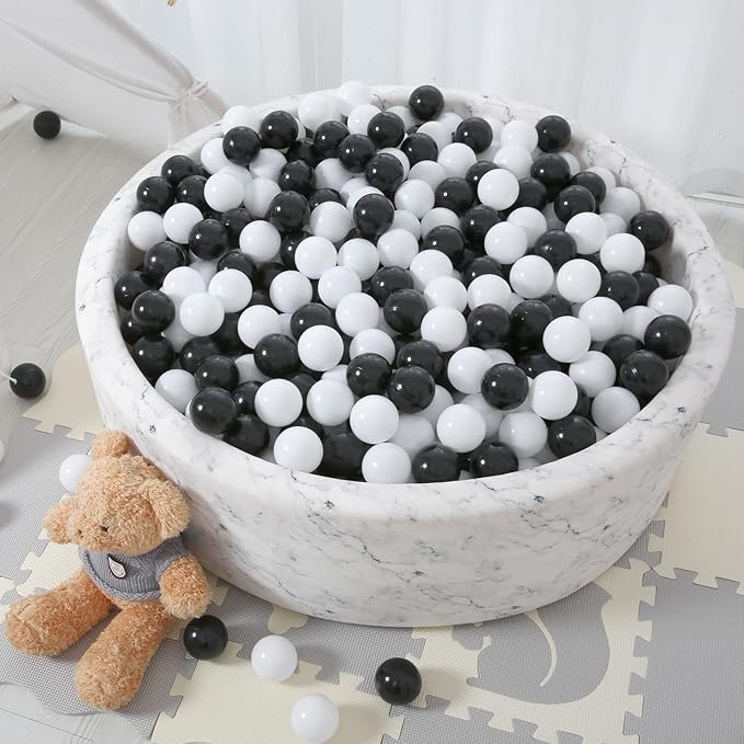 STARBOLO Ball Pit Balls for Toddlers Phthalate Free BPA Free Non-Toxic Crush Proof Play Balls for Toddlers Kids Pool Playhouse Pack of 100 200 500