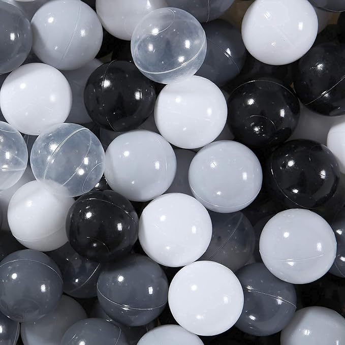 STARBOLO Ball Pit Balls for Toddlers Phthalate Free BPA Free Non-Toxic Crush Proof Play Balls for Toddlers Kids Pool Playhouse Pack of 100 200 500