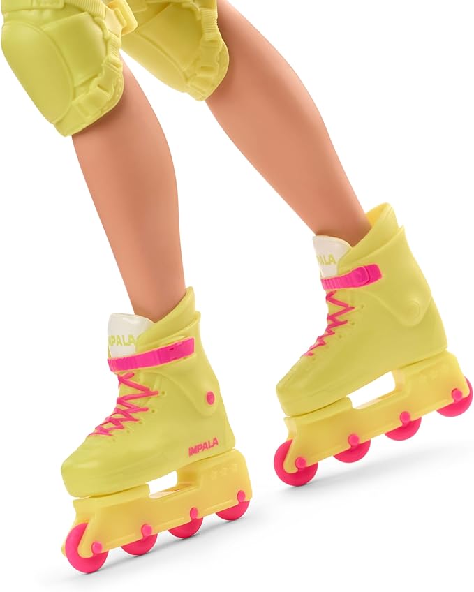 Barbie Ken® Barbie Movie Doll Collectible Doll Wearing Retro Skating Outfit and Roller Skating JBJ51