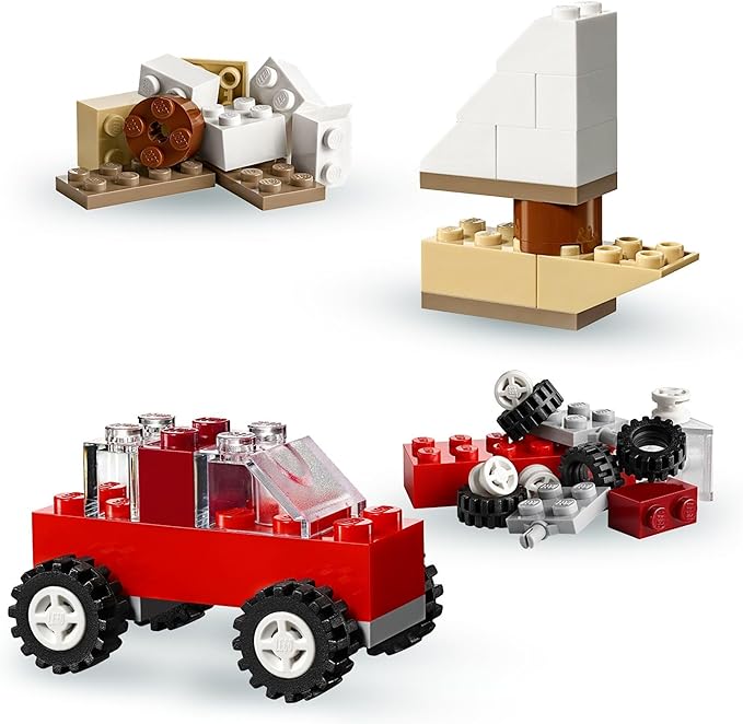 LEGO Classic Creative Suitcase 10713 - Includes Sorting Storage Organizer Case with Fun Colorful Building Bricks, Preschool Learning Toy for Kids, Boys and Girls Ages 4 Years Old and Up