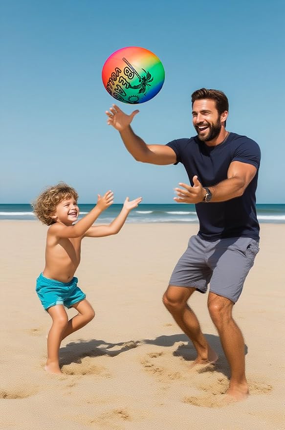 Soft Sports Balls Set for Kids Various Size of Soccer Ball, Basketball, Football,Tennis Ball,Volleyball with Hand Pump