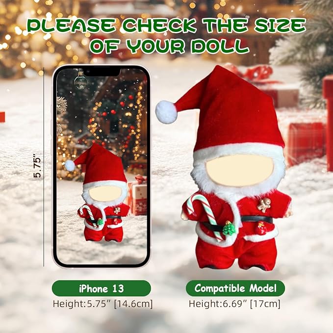 3 Pack Compatible for Labubu Clothes,17cm Doll Clothes Set,Luxury Designer Outfits,Cute Birthday Party Costumes,Valentines Day Gifts for Her Him,Stylish Fashion Wardrobe Accessories for 17cm Dolls