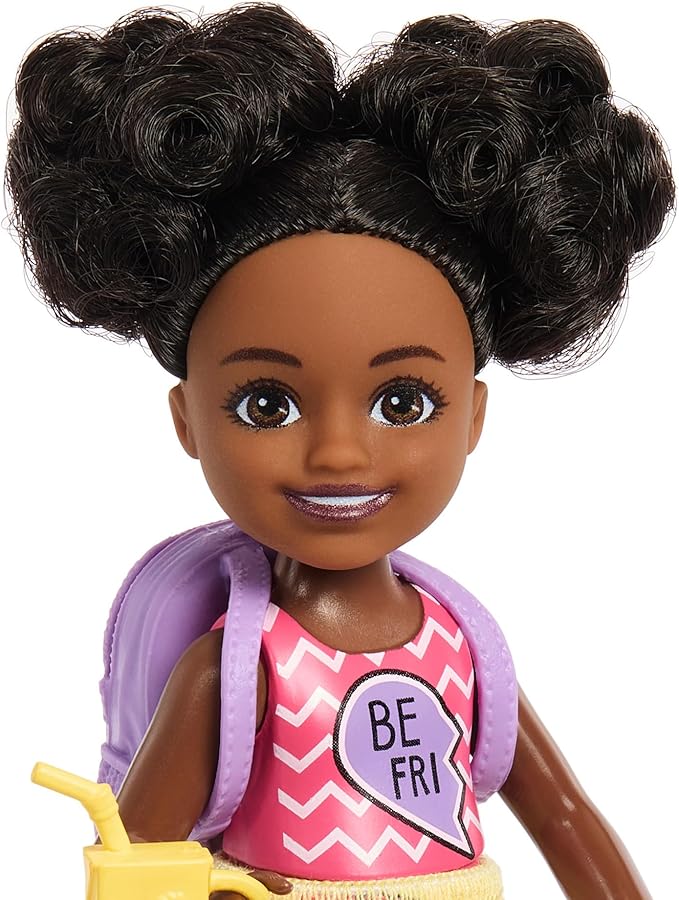 Barbie Chelsea Play Together Doll Pack, Set Of 2 Small Dolls & 7 Accessories Themed To Bffs