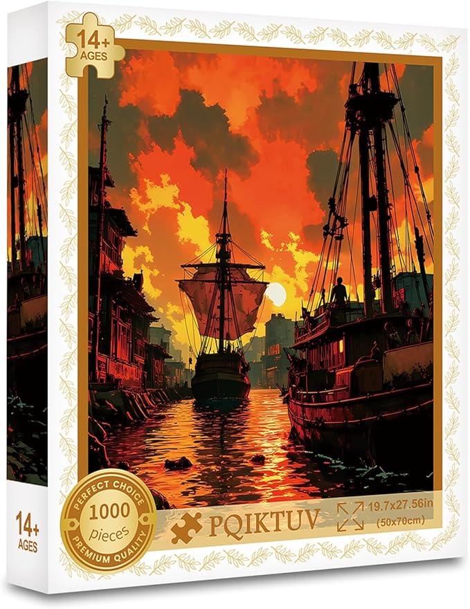Jigsaw Puzzles 1000 Pieces Magical Door Cosmic Valley Scene Jigsaw, Adult Puzzle with Letter on Back, HD Reference Poster, Impossible Puzzle Home Decor Puzzles Ideal Gift for Family Friends
