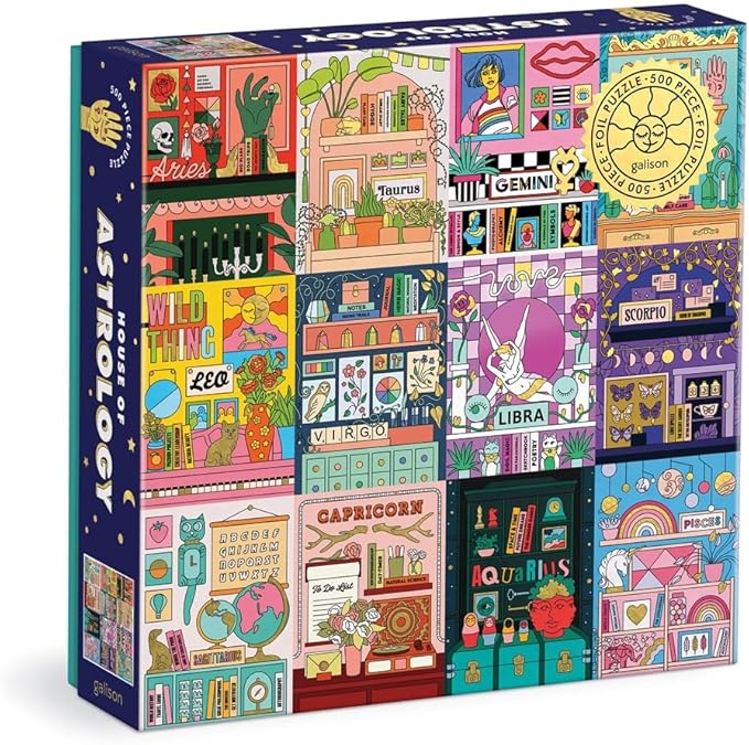 Galison, House of Astrology Puzzle 500 Pieces
