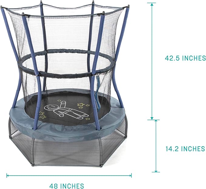 Mini Trampoline with Enclosure Net