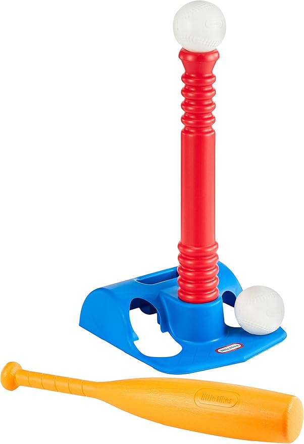 Little Tikes T-Ball Set, Red, 5 Balls, for Toddlers Ages 18+ Months – Amazon Exclusive